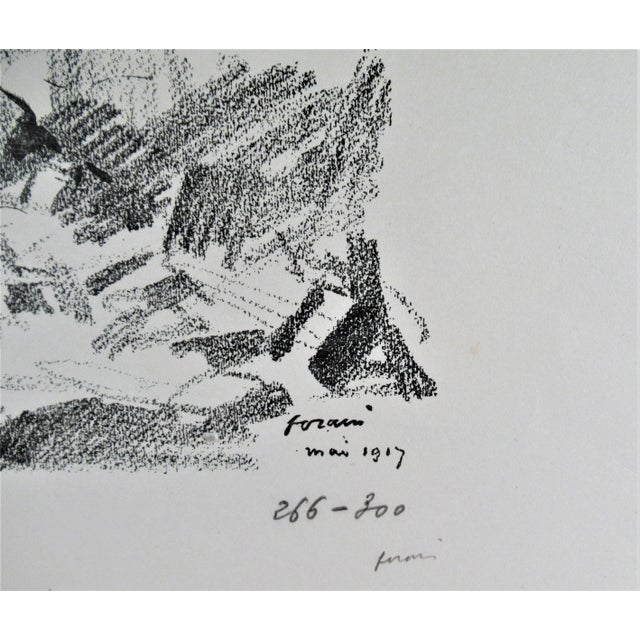 Impressionist Jean Louis Forain, Le Pays Reconquis, 1918 For Sale - Image 3 of 4