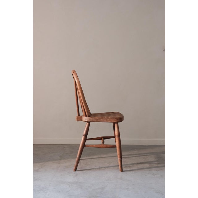 Antique English Windsor Dining Chair, 1890s For Sale - Image 3 of 12