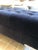 Metal Modern Mid Century Style Mohair Bench For Sale - Image 7 of 9
