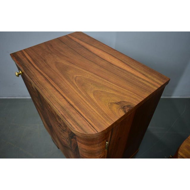 Art Deco Bedside Tables, Czechoslovakia, 1933, Set of 2 For Sale - Image 10 of 18
