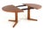 Extendable Round Dining Table from S. Burchardt Nielsen, Denmark For Sale - Image 4 of 8