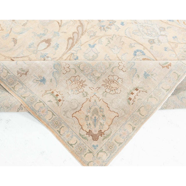 Persian Tabriz Rug For Sale - Image 4 of 8