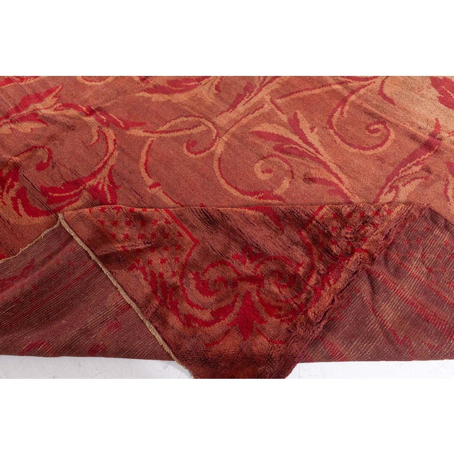 Textile Antique French Savonnerie Rug For Sale - Image 7 of 9