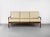 3-Seater Senator Sofa in Leather and Teak by Ole Wanscher for Cado, 1977 For Sale - Image 6 of 18