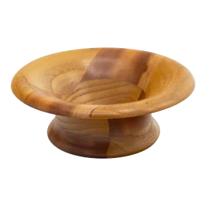 Handcrafted Turned Wooden Bowl by Franz Woodworks