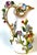 Meissen Applied Floral Porcelain Perfume Ewer Original Stopper, Germany, 1875 For Sale - Image 17 of 17