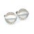 Modern Late 20th Century Bvlgari Estate Sterling Silver Cufflinks 16.24 Grams, A Pair For Sale - Image 3 of 6