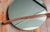 Mid-Century Modern Round Mirror With Sculptural Carved Walnut Accent For Sale - Image 4 of 17