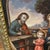 20th Century Oil on Canvas Cuzco School Signed Framed Titled Work and Prayer For Sale - Image 4 of 12