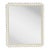 Fleur Home Carnival Gras Rectangle Mirror in Delaware Putty, 38x49 For Sale