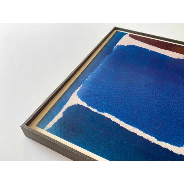 Various Artists Helen Frankenthaler Vintage 1979 Abstract Expressionist Lithograph Print Framed Mexico City Exhibition Poster For Sale - Image 4 of 12