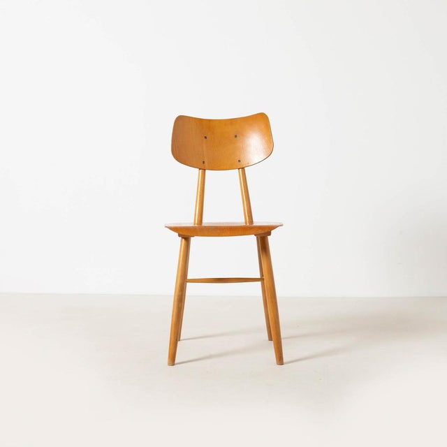 Mid-Century Modern Mid-Century Modern Dining Chair from Ton, Czechoslovakia, 1960s For Sale - Image 3 of 7