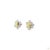 Modern 5.38 Carat Briolette Diamond Gold Earrings, Pair For Sale - Image 3 of 9