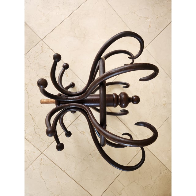 Antique Bentwood Hat Stand / Coat Rack, Attributed to Michael Thonet (C. 1880-1900) For Sale - Image 4 of 12
