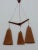 Wood Teak and Jute Cord Pendant Cascade Lamp from Temde, 1960s For Sale - Image 7 of 12