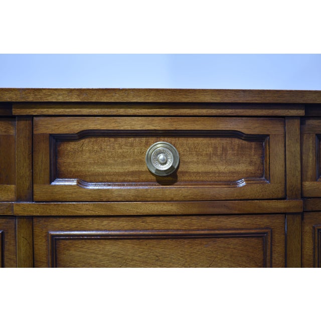 Mid Century Transitional 9 Drawer Dresser by Drexel For Sale - Image 10 of 14