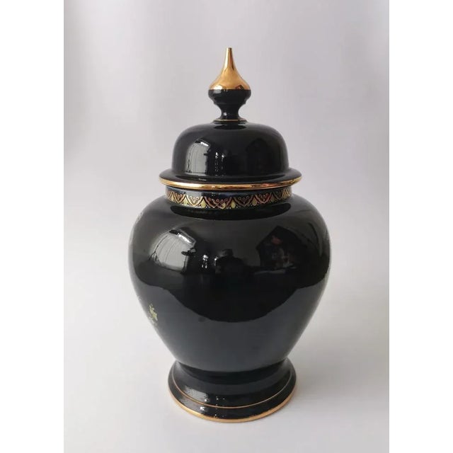 1970s Vintage Vase in Cobalt Blue, 1970s For Sale - Image 5 of 10