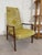 Lime Vintage Armchair with Marimekko Fabric, 1960s, Set of 6 For Sale - Image 8 of 12