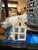 1983 Vintage Delft Blue Holland Ceramic House Ashtray Chimney Smoker Blue White For Sale - Image 4 of 6