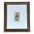 Vintage Undersea Specimen Print in Carved Wood Frame For Sale