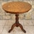 Round Game Table with Marquetry Top, 1940s For Sale - Image 3 of 10