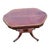 Traditional 19th C English Regency Mahogany Inlaid Jewelry Display Work Table For Sale - Image 3 of 18