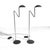 Metal Pair of Herbert H. Schultes "Orbis" Floor Lamps by ClassiCon For Sale - Image 7 of 12