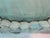 Jadeite Feedsack Tiny Yo Yo Trellis Pattern Diamond Shaped Pillow 1930's For Sale - Image 14 of 14