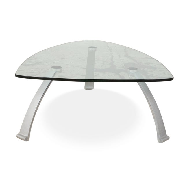 5021 Glass Coffee Table in Silver from Rolf Benz For Sale - Image 13 of 16