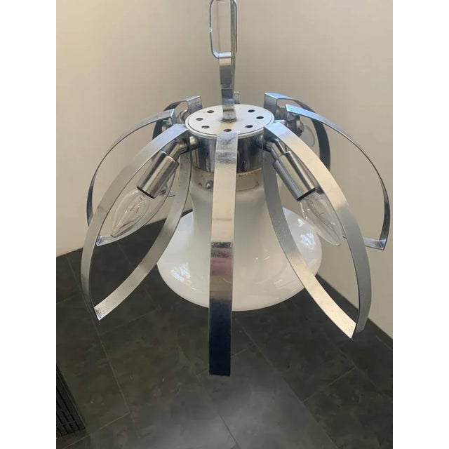 1970s Space Age Pendant Lamp For Sale - Image 5 of 13