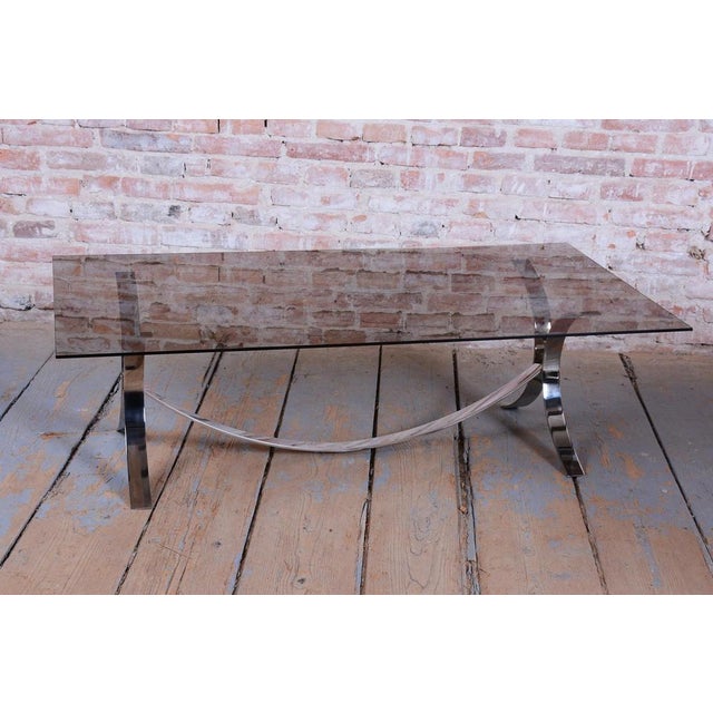 Mid-Century Modern Dining Table in Chrome by O. Borsani, 1960s For Sale - Image 3 of 10