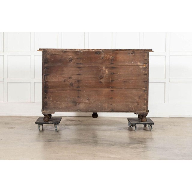 19th Century English Painted Pine Dresser Base For Sale - Image 18 of 18