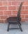 This is an exceptional and rare example of a child's Thumb Back Windsor Chair featuring all original paint, hand turned...