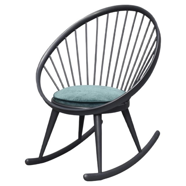 Rocking Chair by Yngve Ekström for Stol AB Sweden For Sale - Image 12 of 12