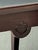 Vintage Queen Anne Leather Top Game Table For Sale - Image 10 of 12