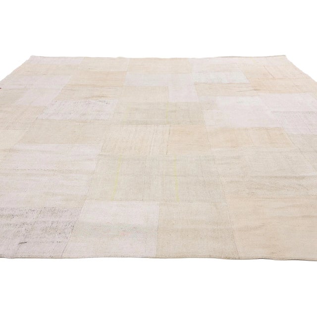 Contemporary Vintage Turkish Patchwork Rug - 09'02 x 12'00 For Sale - Image 3 of 9