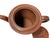 Vintage Brown Simple Cylindrical Plain Zisha Clay Teapot Art Display For Sale In San Francisco - Image 6 of 9
