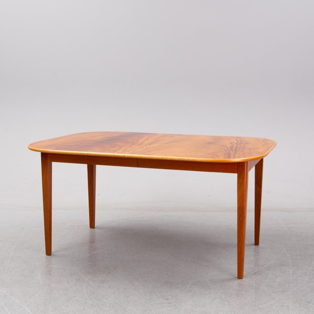 Josef Frank Josef Frank 947 Dining Table Svenskt Tenn Extendable For Sale - Image 4 of 7