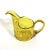 Mid Century Modern Amber Art Glass Pitcher With Pinched Hand Blown Glass and a Large Lip For Sale - Image 6 of 9