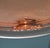 1930s French Art Deco Pendant Light by Ejg Ezan - Salmon Glass Bowl For Sale - Image 11 of 12