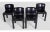 Mid-Century Modern Chairs Nr. 4875 by Carlo Bartoli for Kartell, 1970, Set of 4 For Sale - Image 3 of 8