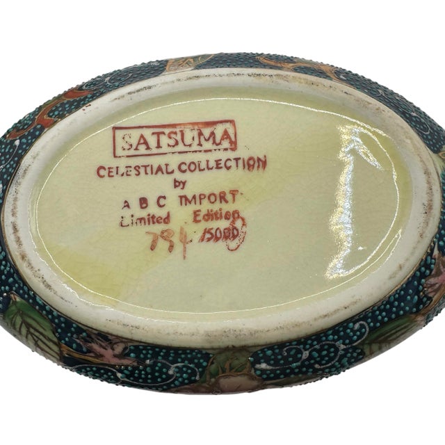 Vintage Porcelain Lidded Trinket Box From the 'Celestial Collection' by G. Lee For Sale - Image 11 of 12