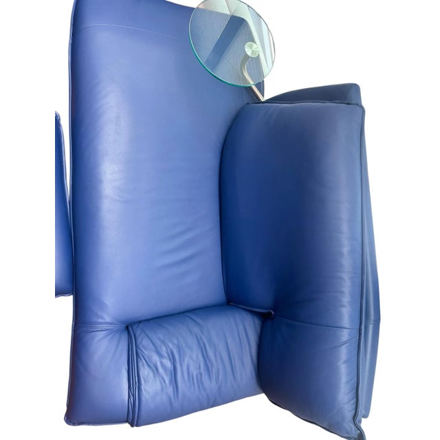 Leather Nicoletti Daybed, Italy + Footstool Design Period: 1980 to 1989 Condition: Very Good This vintage item has no...