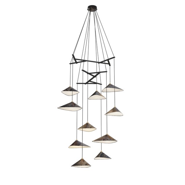 Not Yet Made - Made To Order Emily V10 Oxid Group Hanging Lamp by Daniel Becker For Sale - Image 5 of 5
