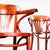 Honey Red Fan Back Dining Armchairs, 1970s, Set of 2 For Sale - Image 9 of 14