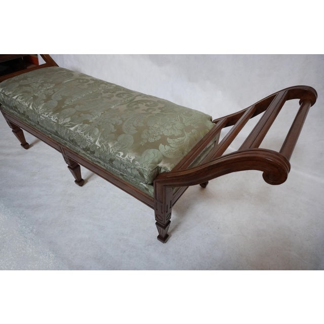 Wood French Provincial Style Window Bench by Rose Tarlow For Sale - Image 7 of 12