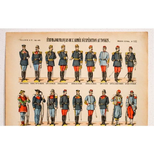 Date: 1880s-1890s Size: 11.5 x 15.5 inches Printer: Pellerin et cie. About this poster: Imagerie d'Épinal was a print...