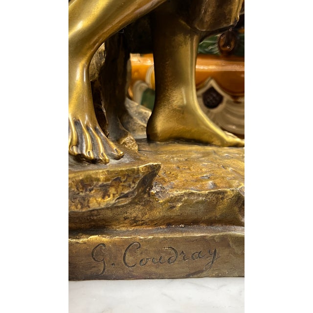 Late 19th Century Georges-Charles Coudray Bronze Orientalist Sculpture For Sale - Image 4 of 12