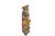 This Vintage Indian Painted Figure of a Female Musician is a beautifully crafted folk-art sculpture, hand-carved from wood...