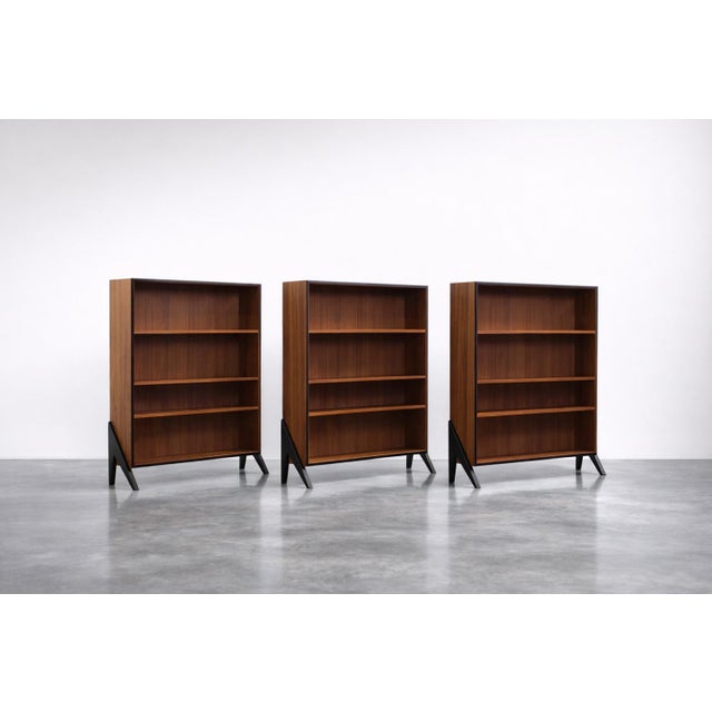 Mid-Century Scandinavian Modern Teak Bookcase, 1960s For Sale - Image 17 of 18